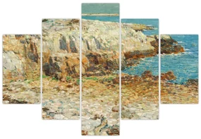 Obraz - Childe Hassam, A North East Headland, reprodukcia (150x105 cm)