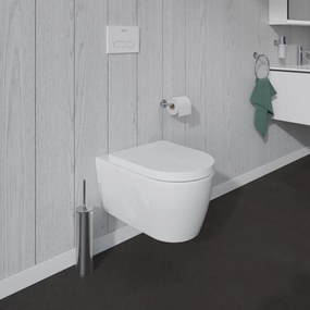 DURAVIT ME by Starck závesné WC s HygieneFlush (rotačný oplach), s hlbokým splachovaním, 370 x 570 mm, biela, s povrchom HygieneGlaze + sedátko so sklápacou automatikou (SoftClose), 45790920A1