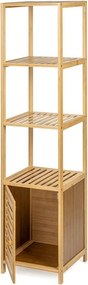 Bambusový kúpeľňový regál v prírodnej farbe 35x140 cm Auren – Bonami Essentials