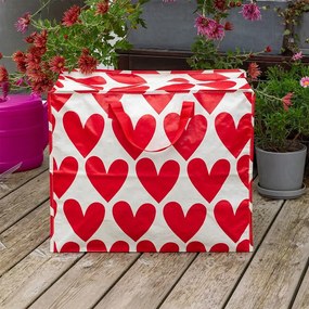 Úložný box na oblečenie z recyklovaného plastu 58x28x48 cm Hearts – Rex London