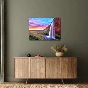 Obraz - Vodopád Seljalandsfoss (70x50 cm)