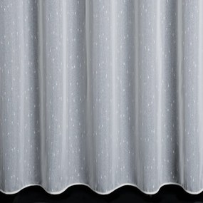 Záclonová látka Rain v. 300 cm - Biela