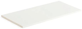 Polica THEO, 1000x450/470 mm, biela