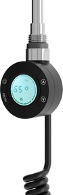 Mexen FA-S elektrický ohrievač s Wi-Fi, 600 W, čierny - W954-0600-70