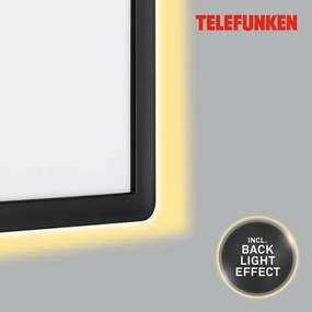 Telefunken 313605TF - LED Vonkajšie nástenné svietidlo LED/16W/230V IP44 čierna