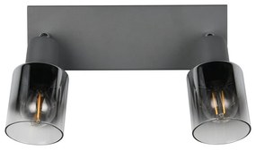 Antracitové bodové svietidlo ø 7 cm Cadiz – Trio