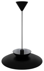 Nordlux - Luster na lanku CARMEN 1xE27/40W/230V čierna