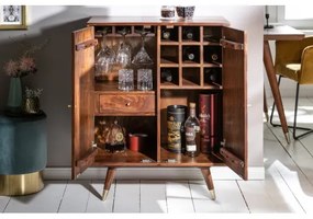 Komoda/Wine-Bar 39951 Drevo Acacia  - Komfort-nábytok