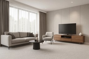 Tapibel, Metrážny koberec Cobalt SDN 64041 - AB svetlo šedý, záťažový, na mieru, šíře 4m, šedá, ab (mriežka), chodba / predsieň