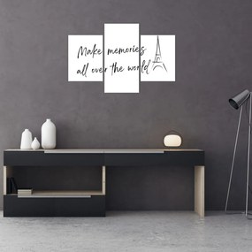 Obraz - Make memories (90x60 cm)