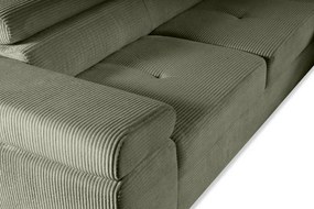 Sedacia súprava Harry, ľavá, zelená (lincoln 37)