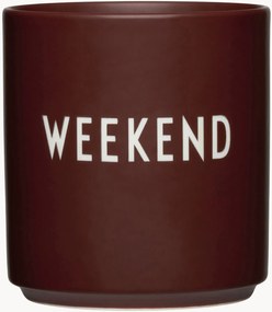 Hrnček's nápisom Favourite Weekend