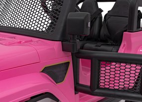 Ramiz OFF-ROAD 3.0 terénne auto pre deti Ružové + Diaľkové ovládanie + Pomalý štart + Pásy + LED zvuk