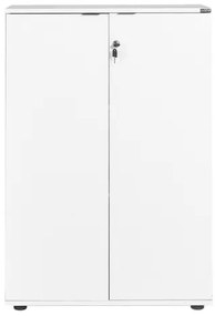 Komoda 109x72 cm biela