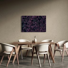 Obraz tmavočervených lístočkov (90x60 cm)