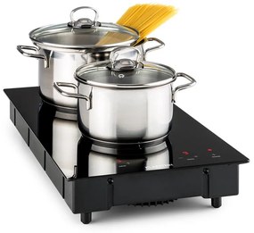 Klarstein VariCook Domino, indukčná varná doska, 2 platničky, 3000 W