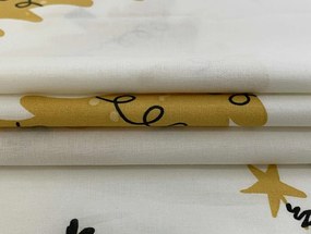 Bavlnené obliečky FROST & GOLD biele Rozmer obliečky: 70 x 90 cm | 140 x 200 cm