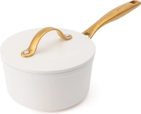 Elmich Nepriľnavý keramický rajnica Zen Ø 16 cm – krémovozlatá