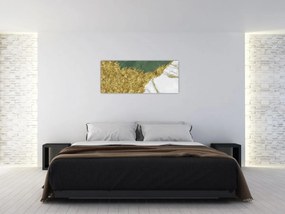 Obraz - Zelený mramor N⁰2 (120x50 cm)
