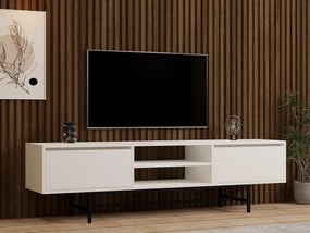 TV stolík/skrinka Nubola (biela) . Vlastná spoľahlivá doprava až k Vám domov. 1095602