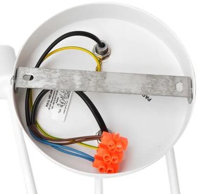 Detský prisadený luster OXFORD 2xE27/15W/230V biela