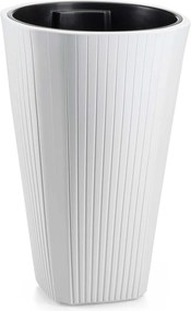 PLASTOVÝ KVETINÁČ MORA 39X61 CM BIELA