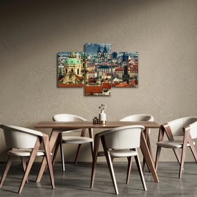 Obraz - Panorama Prahy (90x60 cm)