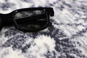 Alfa Carpets, TRHÁK: Kusový koberec Flowers grey, 190x280, šedá, obývacia izba