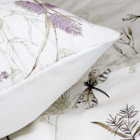 SATÉNOVÉ OBLIEČKY LUXURY VESSAN 200X220 CM, 2KS 70X80 CM KVETY
