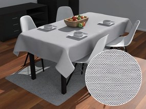 Biante Teflónový obdĺžnikový obrus TF-067 Sivý režný 140x160 cm