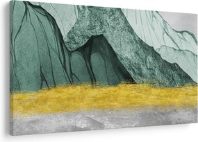 Obraz - Smaragdové hory N⁰2 (90x60 cm)