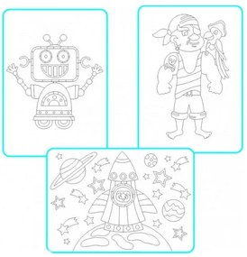 RvP - Kreatívna sada maľovanie pieskom - základná sada Pro chlapcov 3