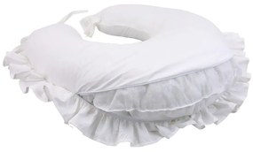 Krémovobiely dojčiaci vankúš – Mila Home