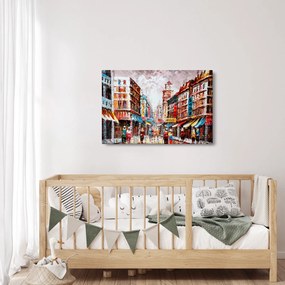 Obrázok - Hong Kong, olejomaľba (90x60 cm)