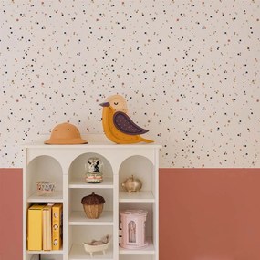 Tapeta tmavé bodky 280×50cm