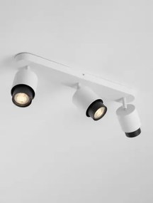 LED biele moderné stropné svietidlo Ison 3