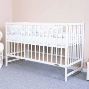NEW BABY Detská postieľka New Baby BASIC biela