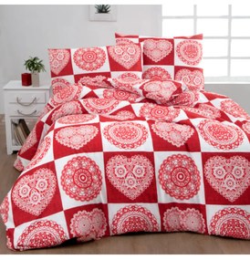 Obliečky bavlnené Hanah EMI, Štandardný set jednolôžko obsahuje 1x 140x200 + 1x 70x90