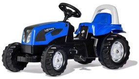 Šlapací traktor s vlečkou Rolly Toys Landini 011841 modrý