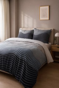 OBLIEČKY Z MIKROVLÁKNA 12204 160X200 CM, 2KS 70X80 CM VZOROVANÉ