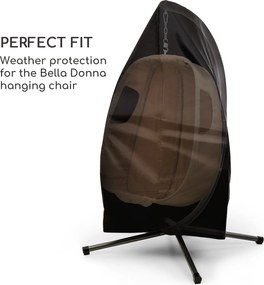 Blumfeldt Bella Donna, ochranný kryt, 100 % polyester, nepremokavý, čierny