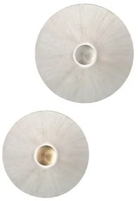 Kolarz A1306.61XL.Wm.SunWg - Nástenné svietidlo MOON 1xE27/100W/230V biela