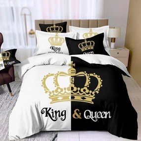Obliečky King & Queen 1 Bavlna 7-dielna súprava