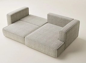 Béžová ženilková rozkladacia/s úložným priestorom rohová pohovka (pravý roh/s leňoškou) Velto – Maison de Rêve