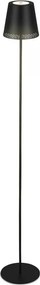 Briloner 1438015 - LED stmievateľná stojaca lampa KIKI 4,3W/5V IP44 2600 mAh čierna