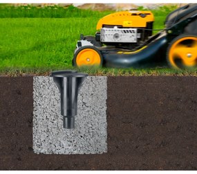 Vonkajší sušiak na bielizeň v striebornej farbe 40 m Topspinner – Brabantia