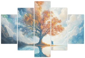 Obraz – Strom života a lásky (150x105 cm)