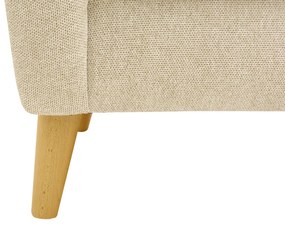 FINES krémové kreslo ušiak Aladin