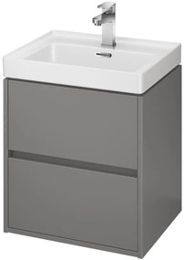 Cersanit Crea - závesná skrinka pod umývadlo 50cm, šedá, S924-015