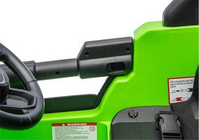 LEAN CARS Batéria pre vozidlá Jeep Rubicon 4x4 DK-JWR556 4x200W 24V zelená